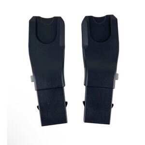 Universal Black Kids Car Seat Adapter Clips - Pair